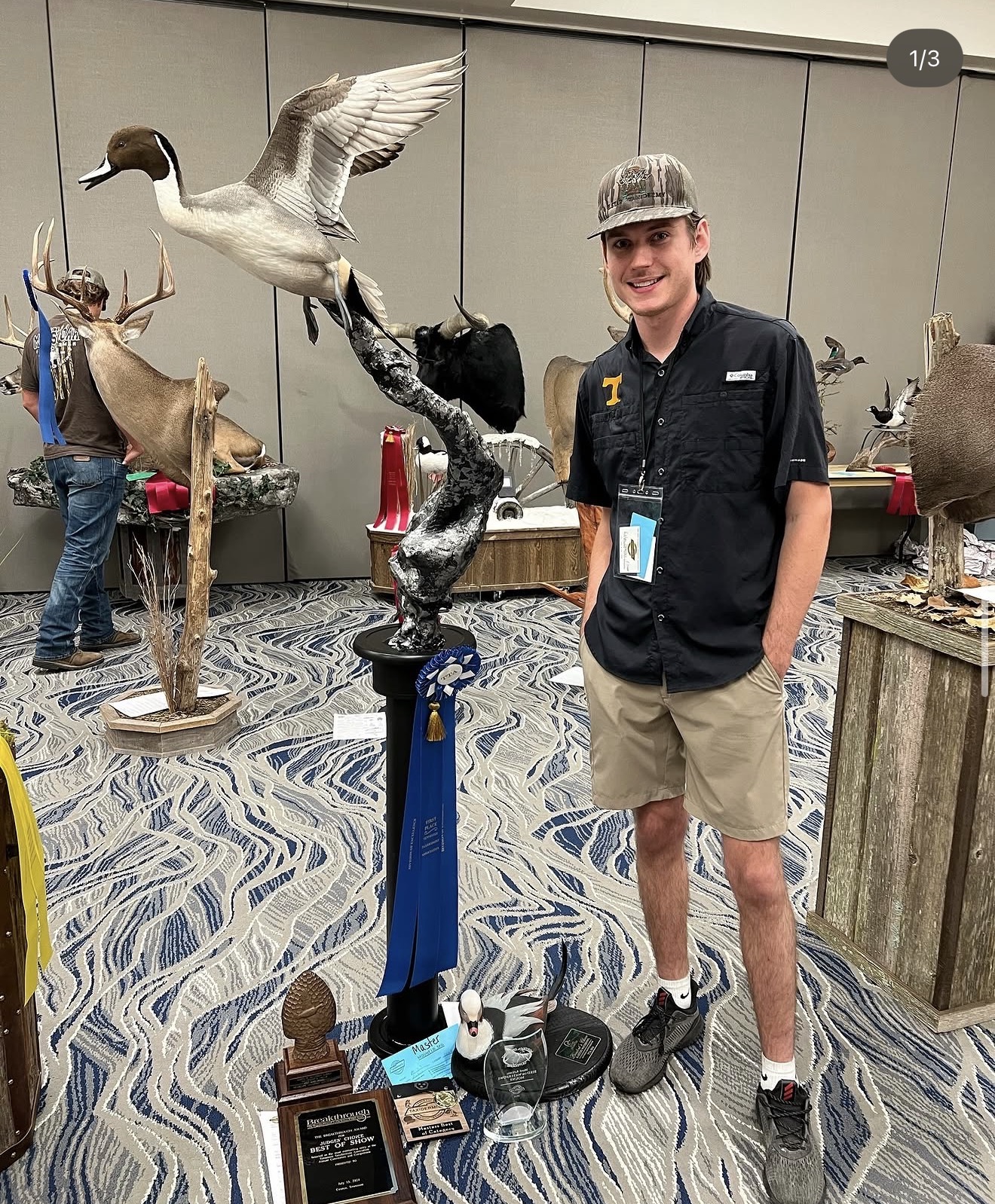 Competition award won by E. Star Waterfowl Taxidermy.