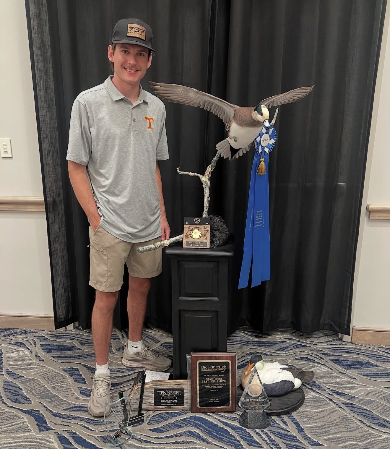 Competition award won by E. Star Waterfowl Taxidermy.