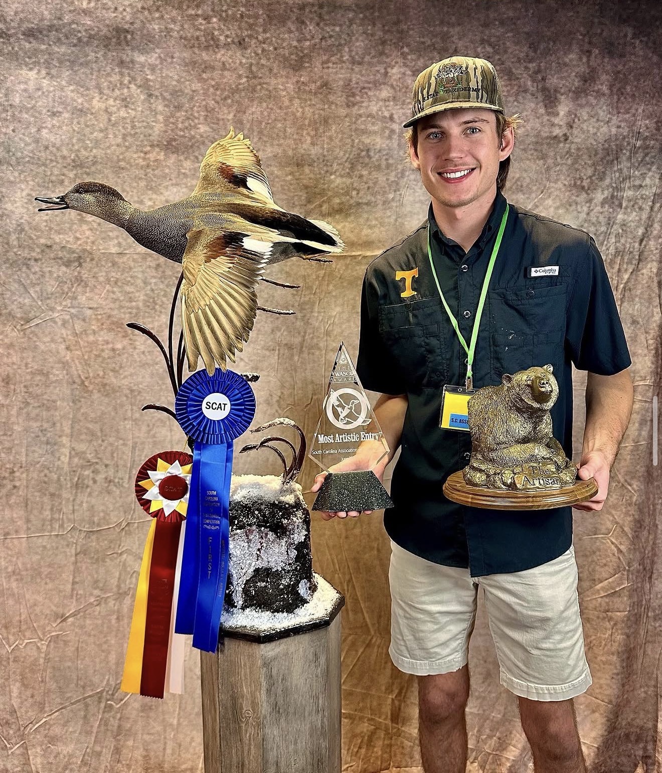 Competition award won by E. Star Waterfowl Taxidermy.